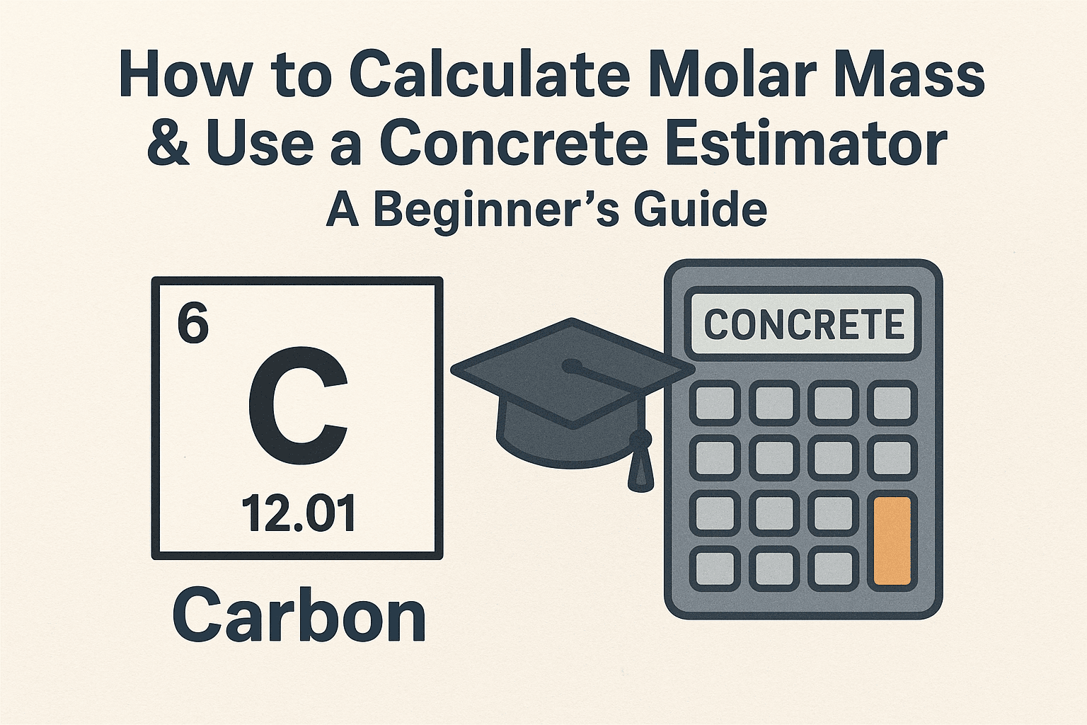 How to Calculate Molar Mass & Use a Concrete Estimator