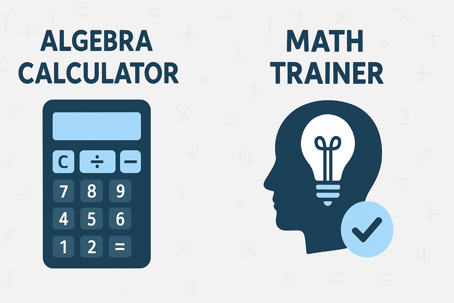 Free Algebra Calculator & Math Trainer – Master Math Easily