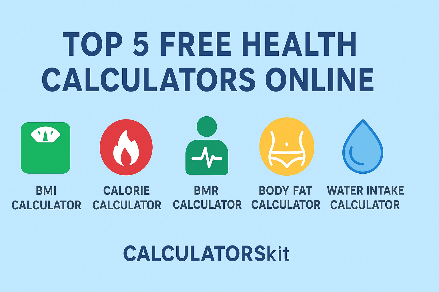 Top Free Health Calculators for BMI, Calories & BMR