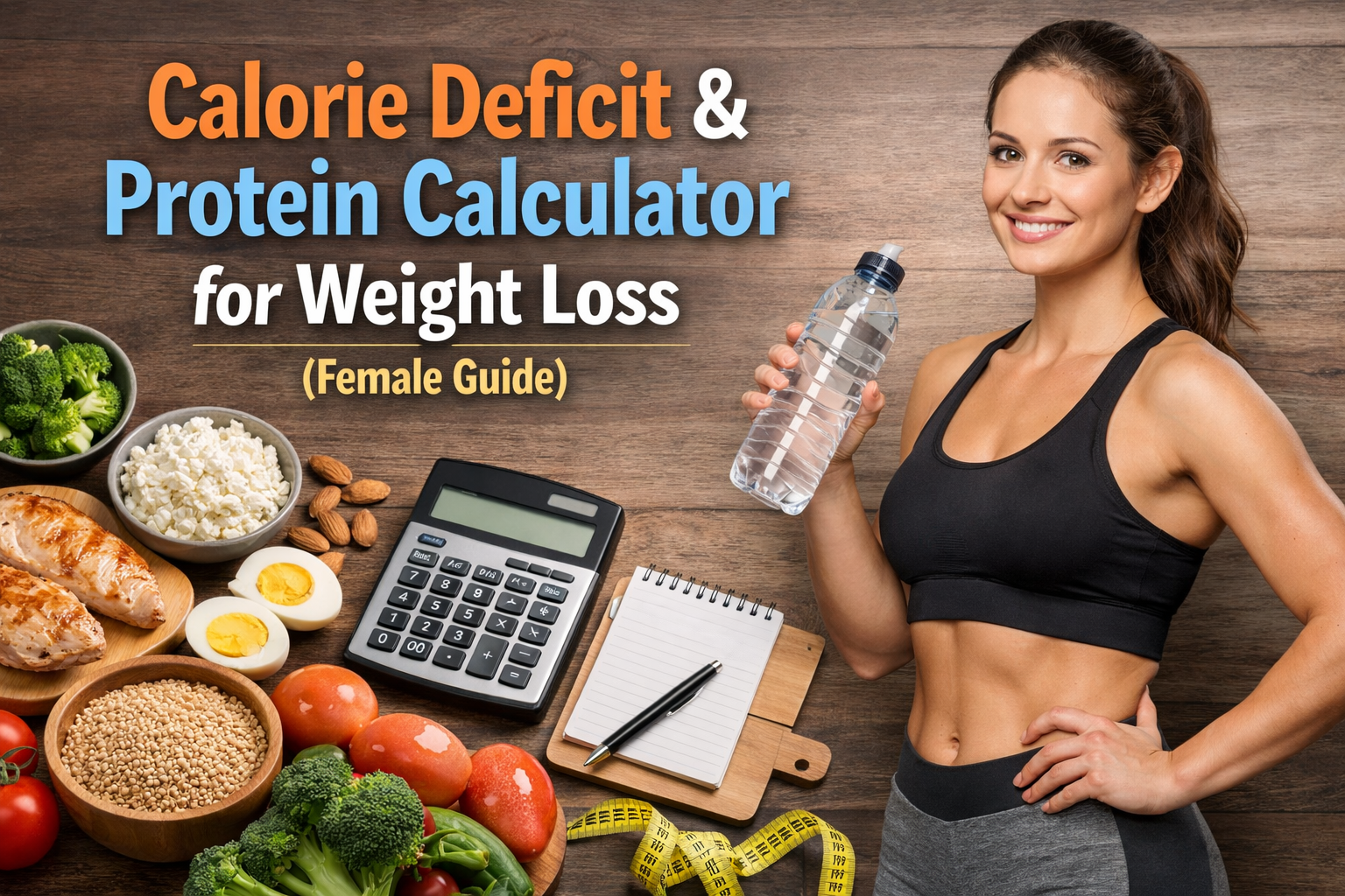 Calorie Deficit & Protein Calculator for Weight Loss (Female Guide)