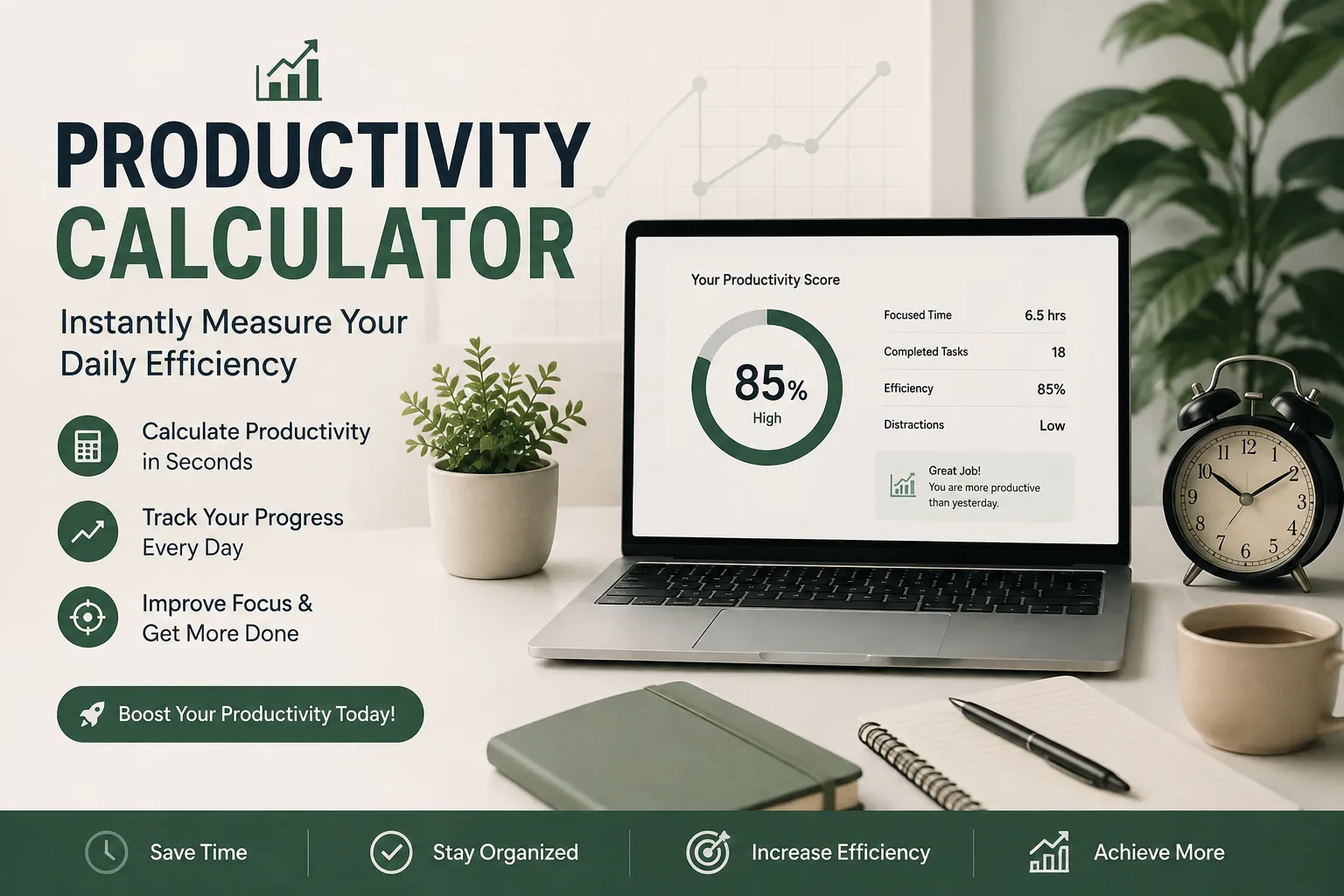 Productivity Calculator: Calculate Work & Therapist Productivity Fast